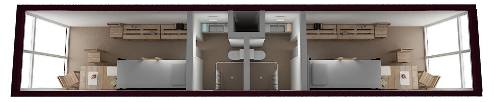 2 bedroom box