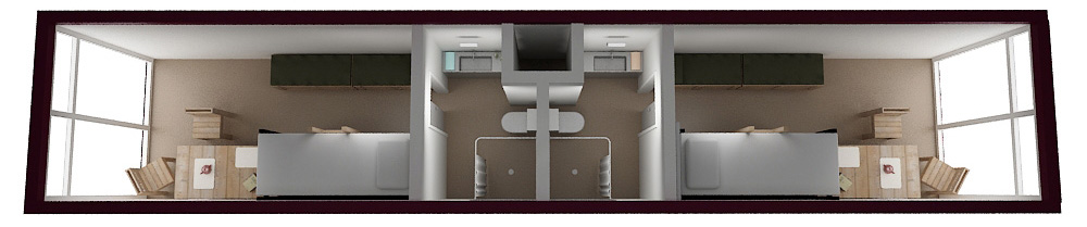 2 bedroom box