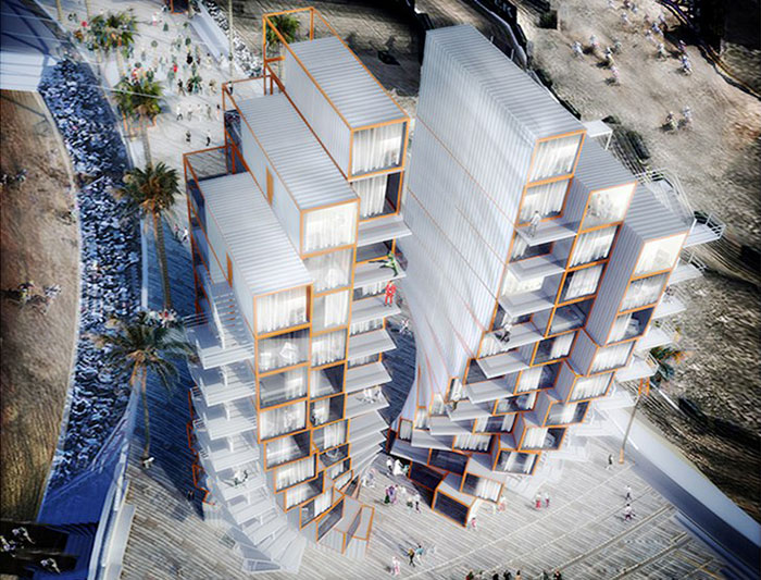 LIAB Hotel/Motel made from containers