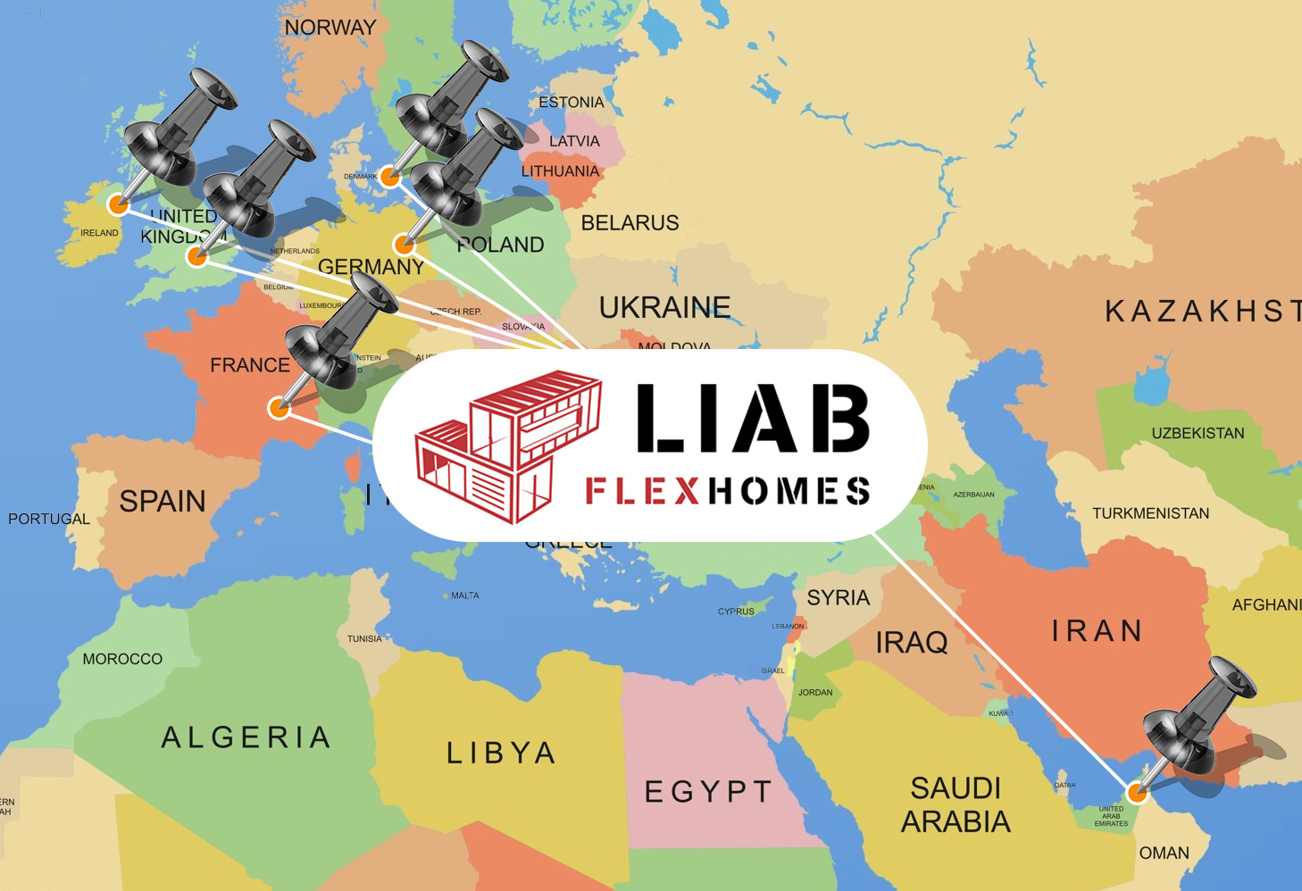 LIAB location map